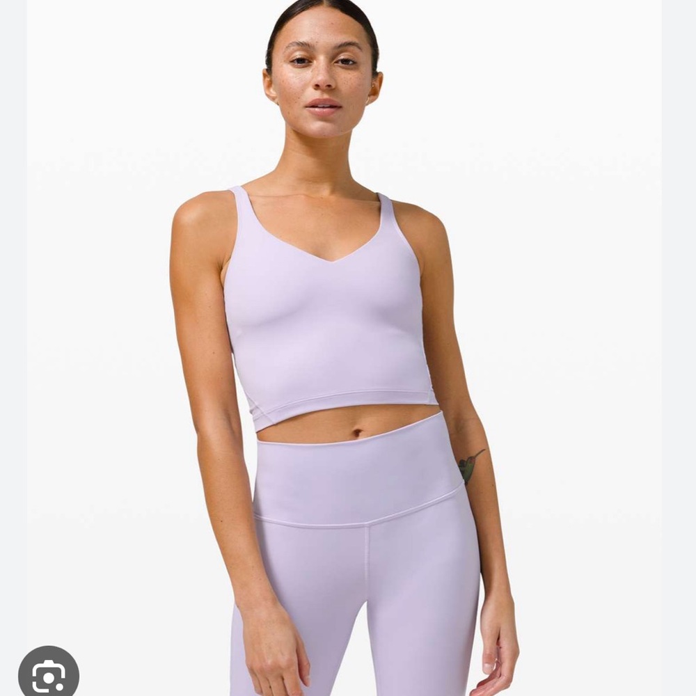 Lilac lululemon align tank size 2